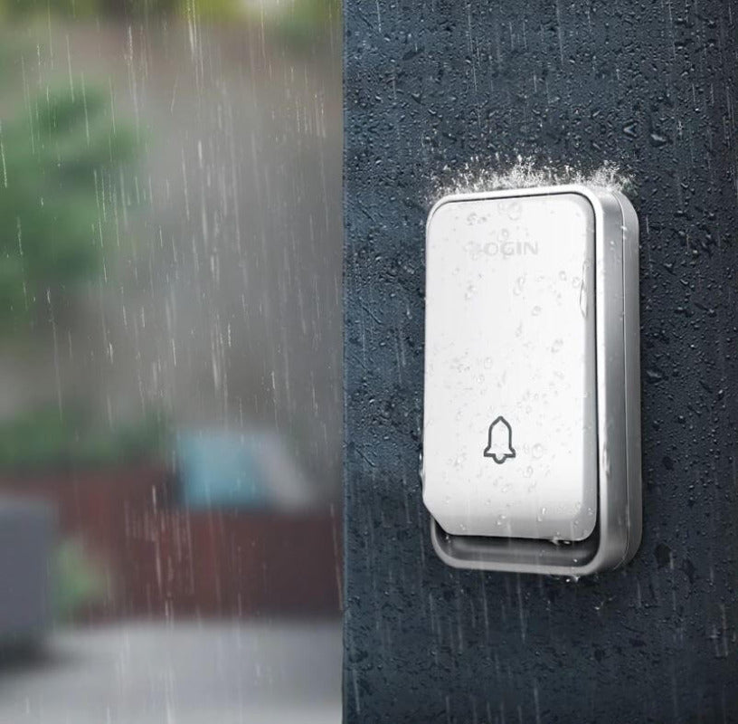 Sonnette sans fil sans batterie imperméable - Longue Portée | Résistant aux Intempéries
