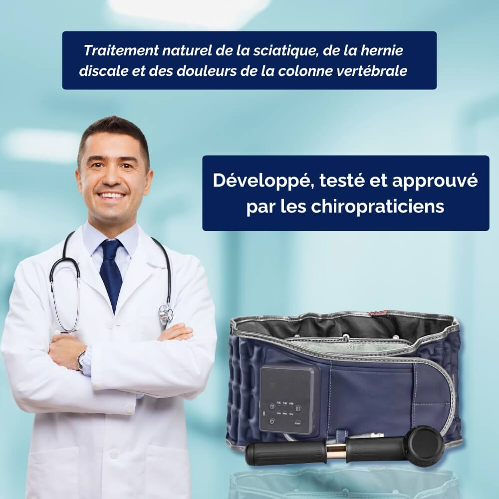 Ceinture SpineConfort Décompression Chauffante | Qualité de vie et soulagement douleur