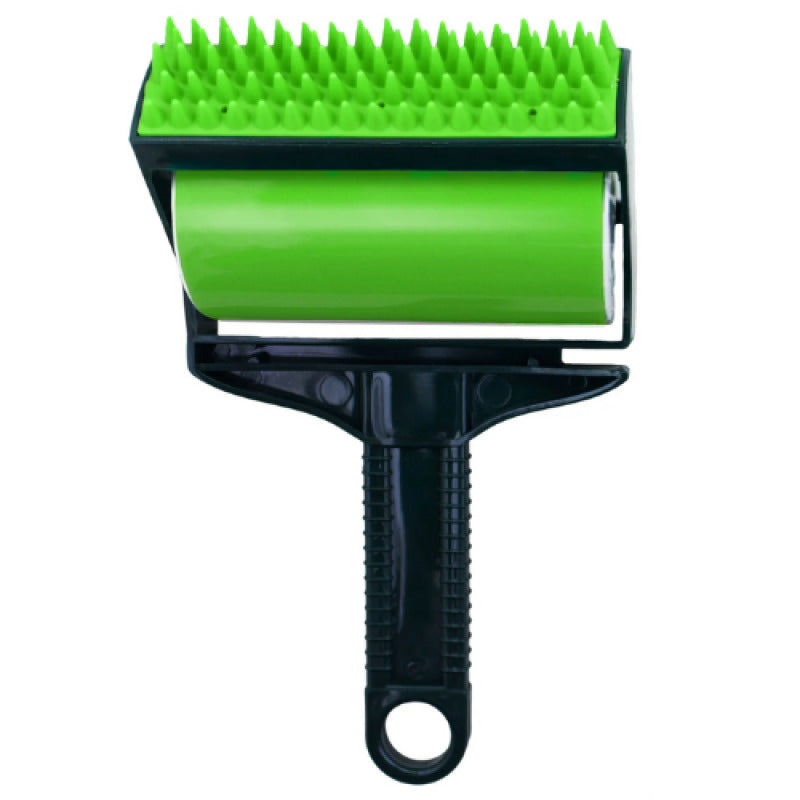 Brosse & Rouleau Réutilisable - Solution Anti-Poils pour Animaux et Textiles