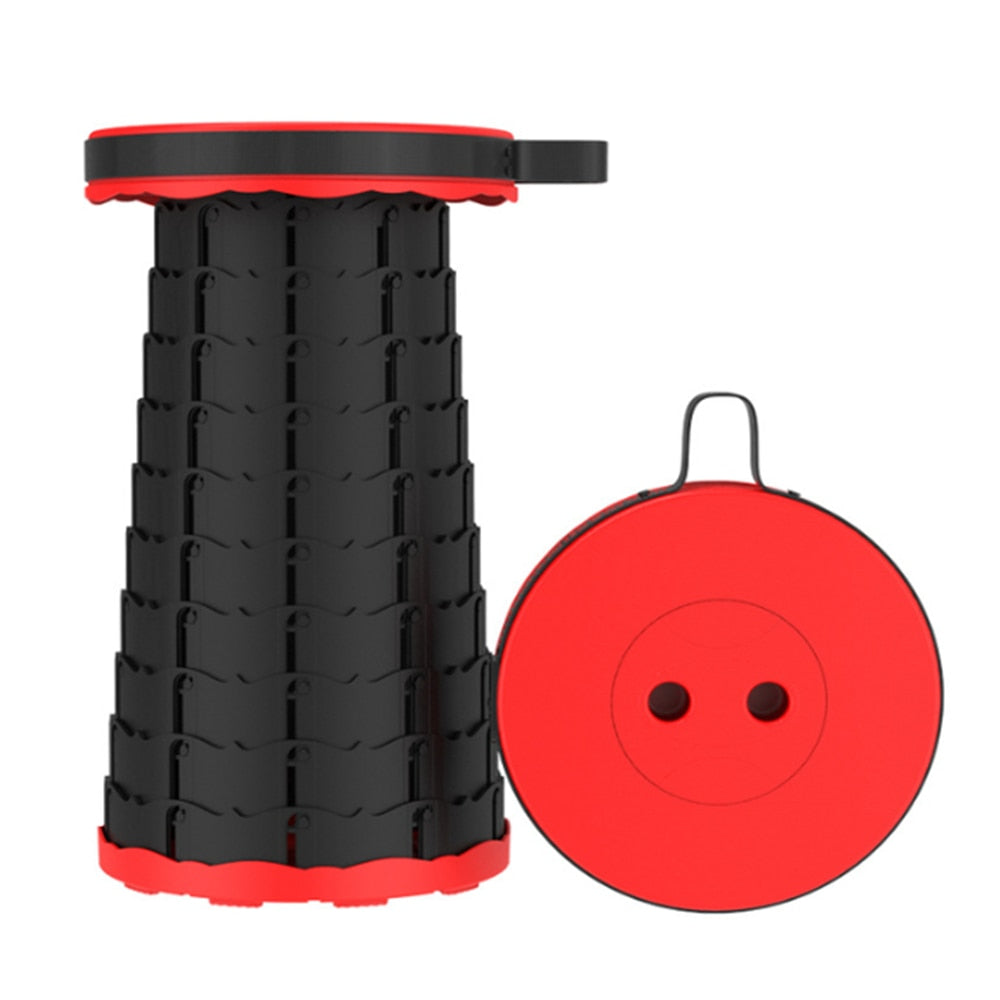 Tabouret Pliable Compact & Portable - Accessoire de Voyage Camping Plage trav