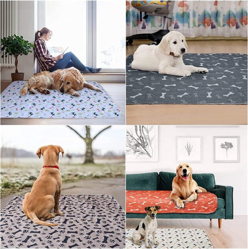 Tapis de lit imperméable pour chiens et animaux de compagnie, confortable et durable, protection meubles
