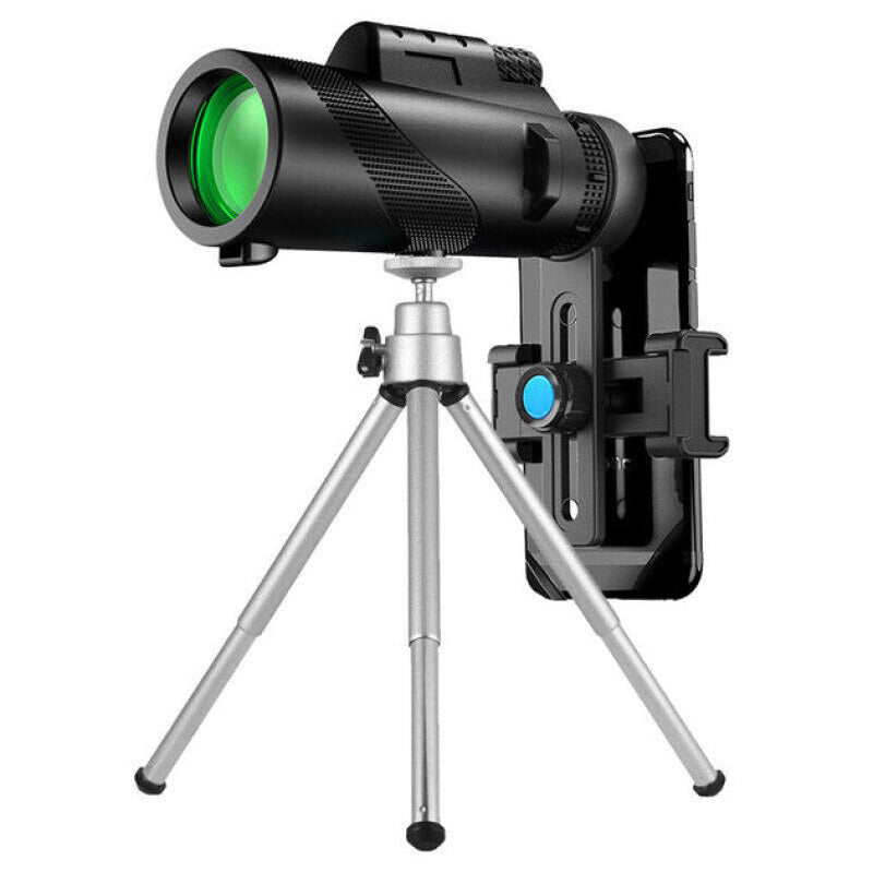 Télescope Monoculaire Puissant Zoom 80x100 avec support téléphone