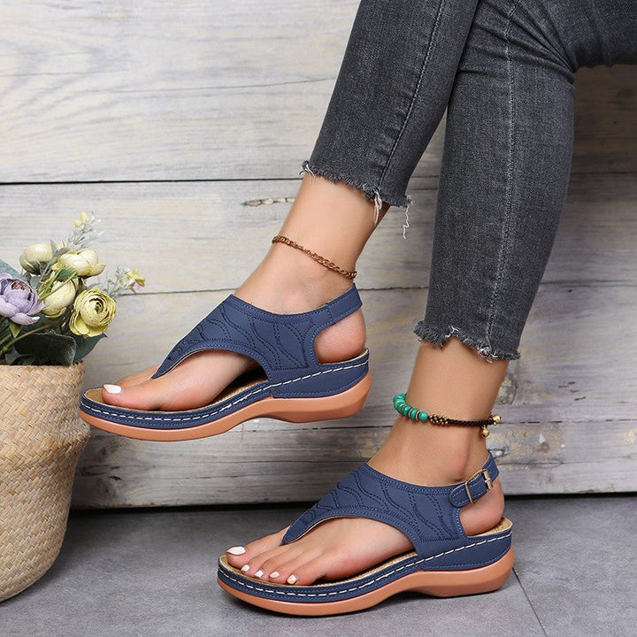 Sandales Confortables Vanilia Bleu - Chaussures Légères et Tendance pour un Look à la Mode