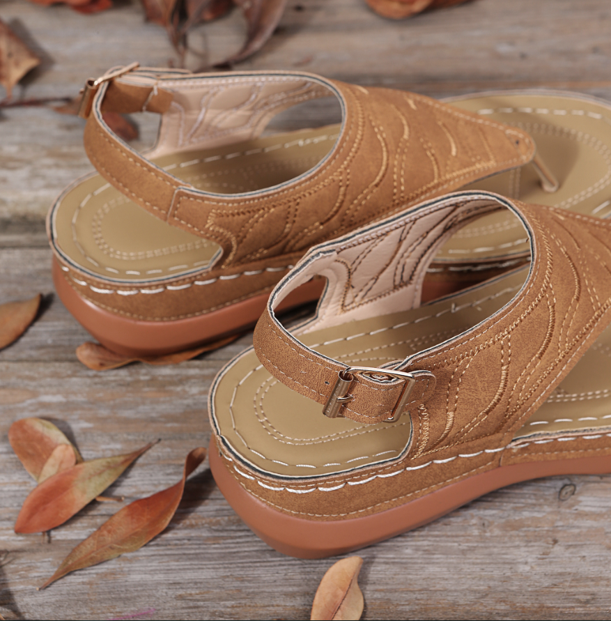 Sandales Confortables Vanilia - Confort et Style pour un Look à la Mode trave