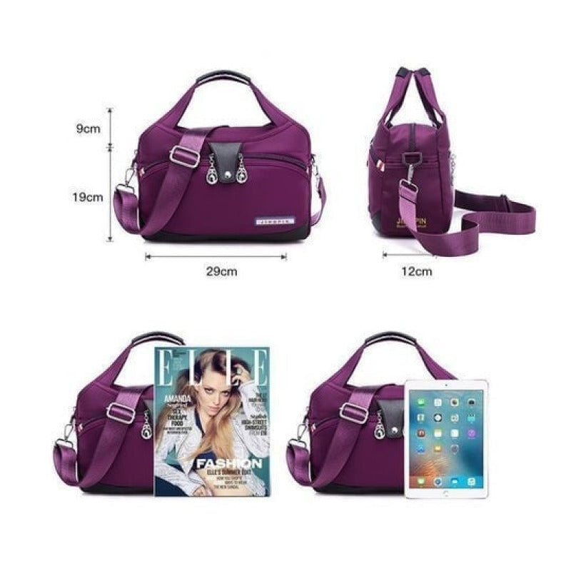 Sac à main multifonction WanderChic pour femmes en polyester durable et style moderne