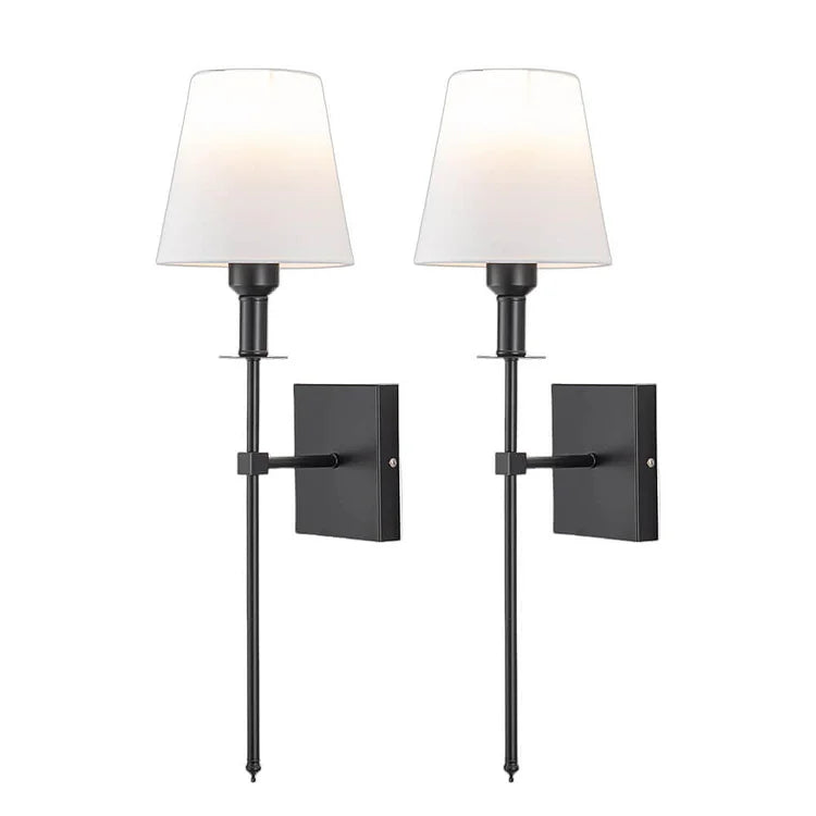 (2-Pack) Applique murale filaire