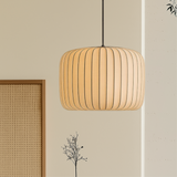 Lampe pendante en soie Rendara