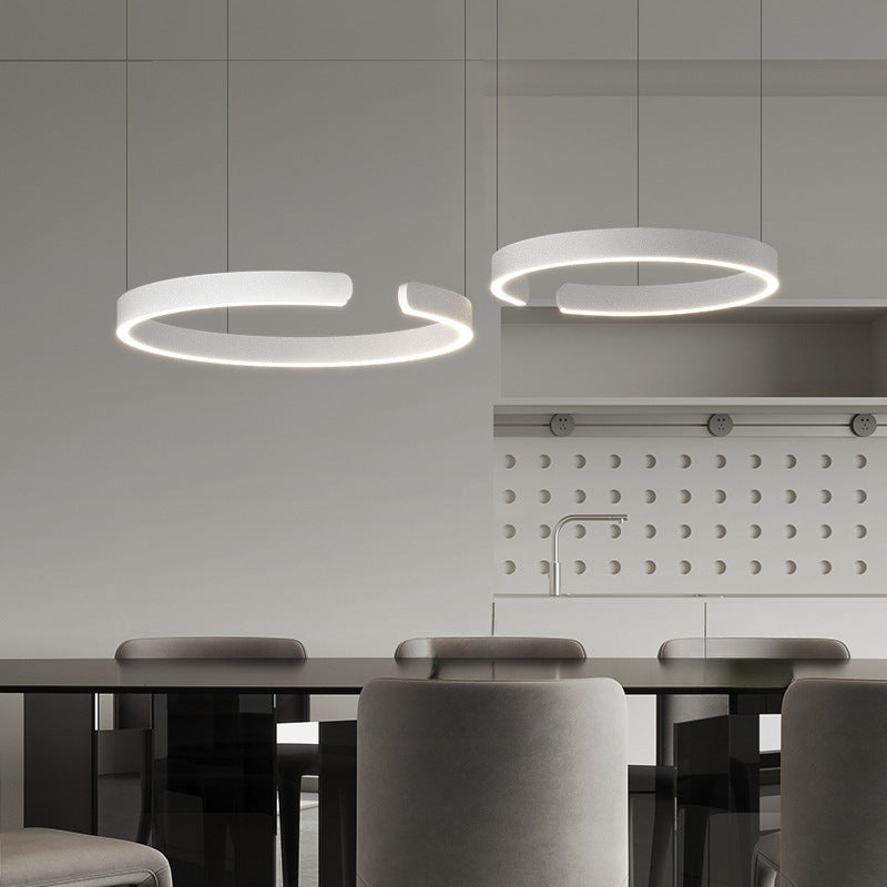 Lampe pendante anneau Esthetica
